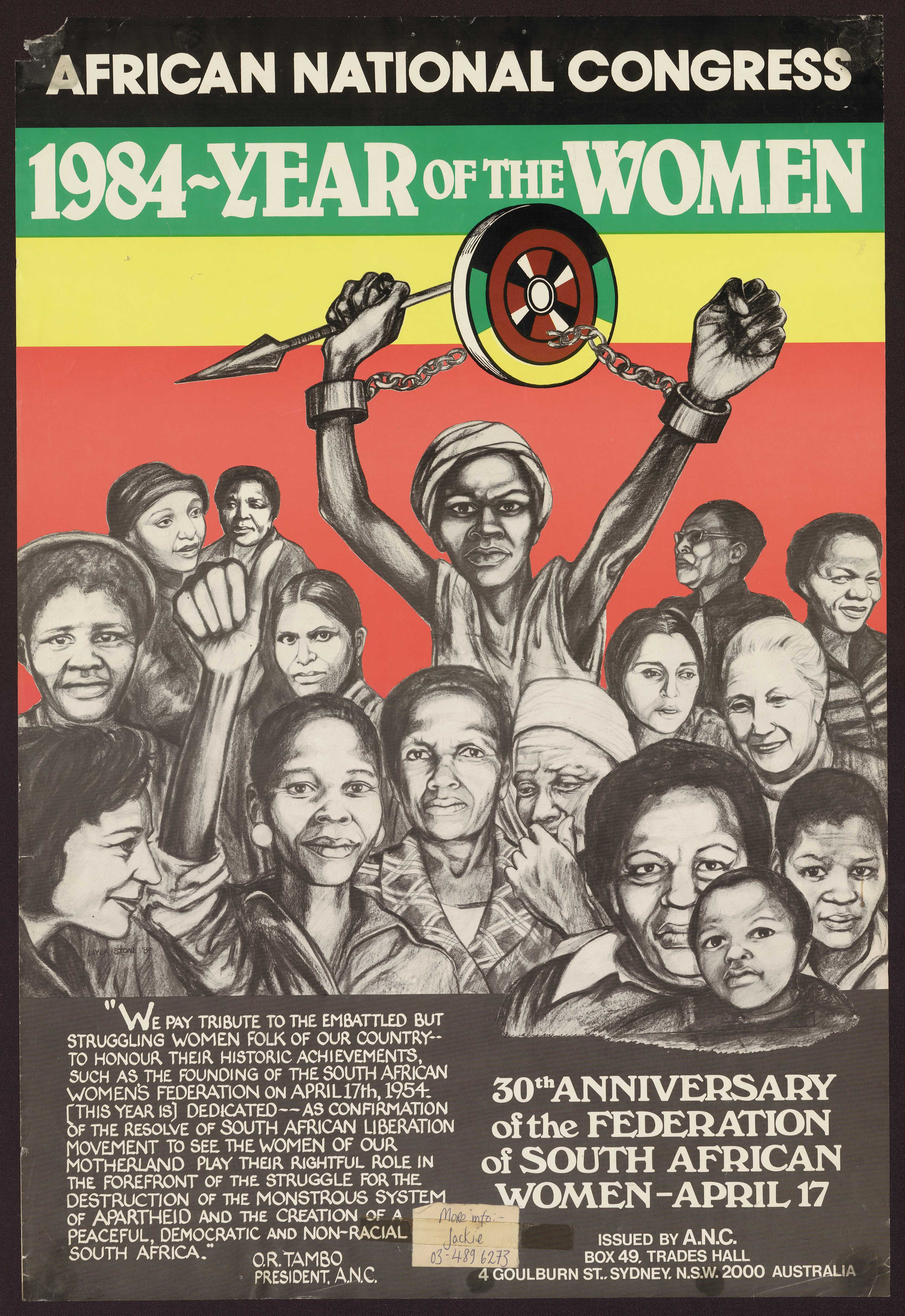 [African National Congress 1984 Year of the Women]