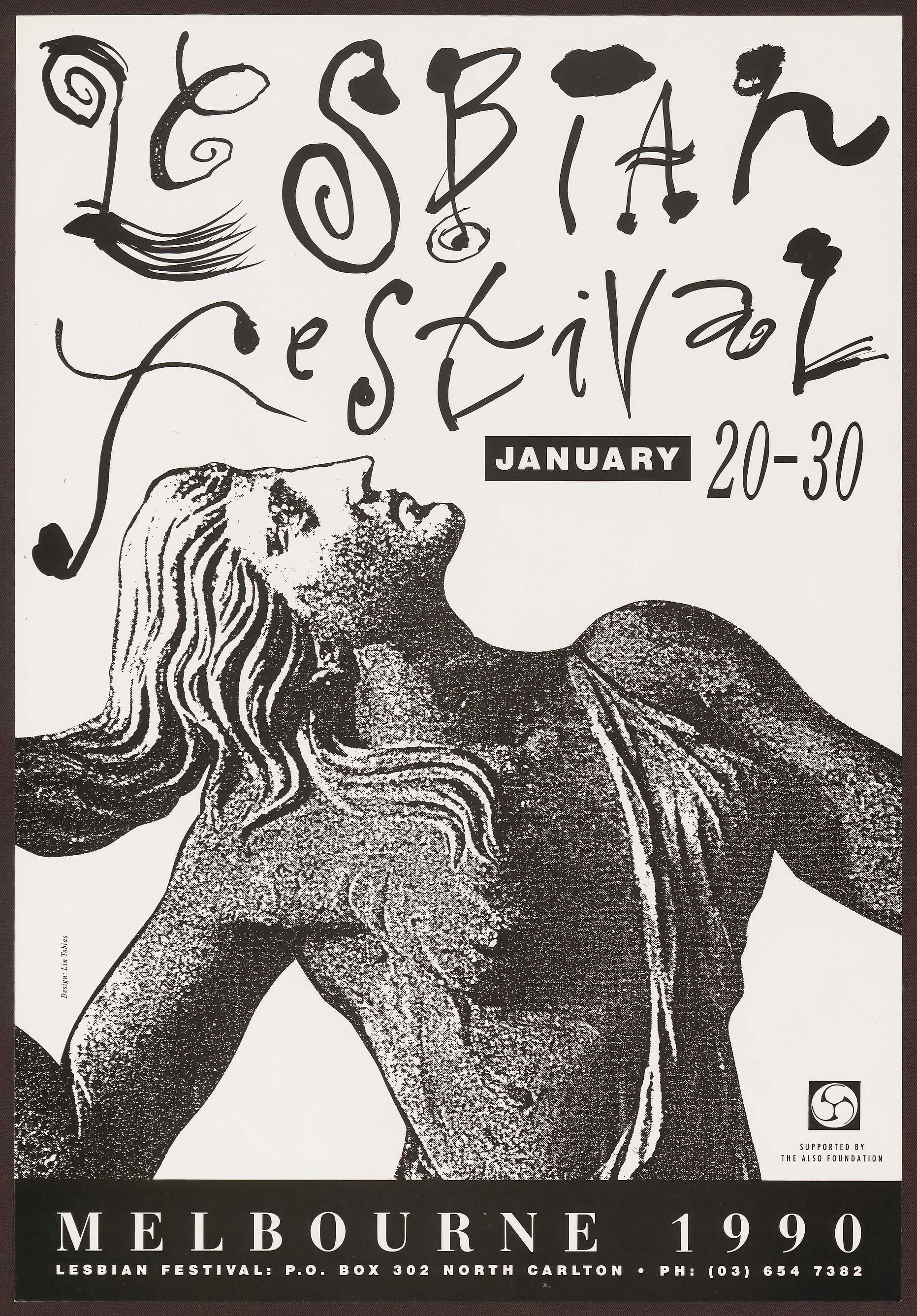 Lesbian Festival Melbourne Poster, © The University of Melbourne