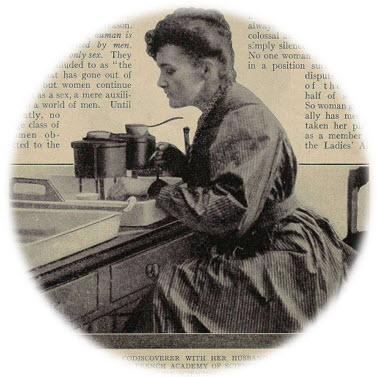 Photograph of Marie Curie, © Bryn Mawr College